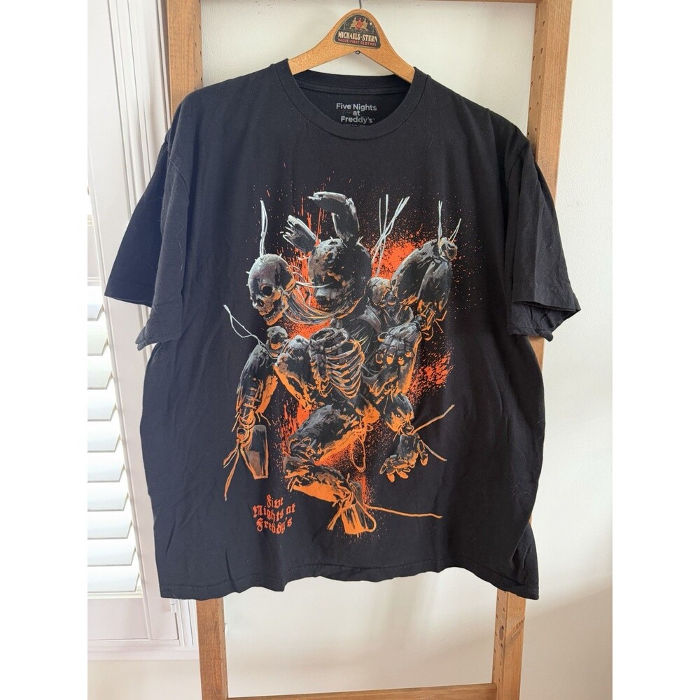 Five Nights At Freddy's 3 Springtrap Jumbo Graphic T-Shirt FNAF Size XL